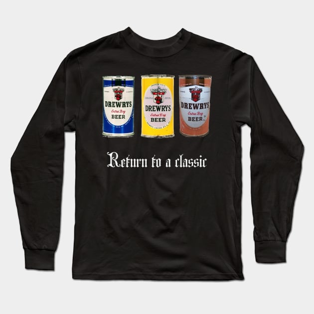 Drewrys Beer from the 1930s Long Sleeve T-Shirt by Walters Mom